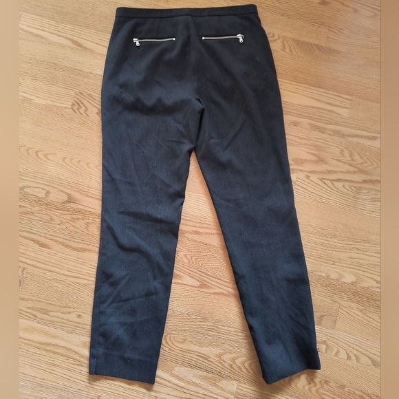 JCrew black pants size women's 2 - Picture 2 of 4